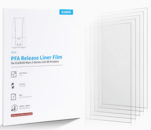 Elegoo Mars 3 PFA film