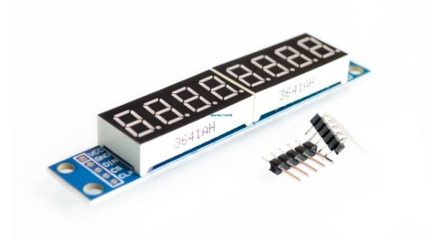Segment display MAX7219 8 digits