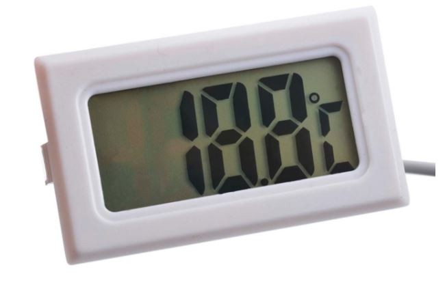Digitalt termometer med display
