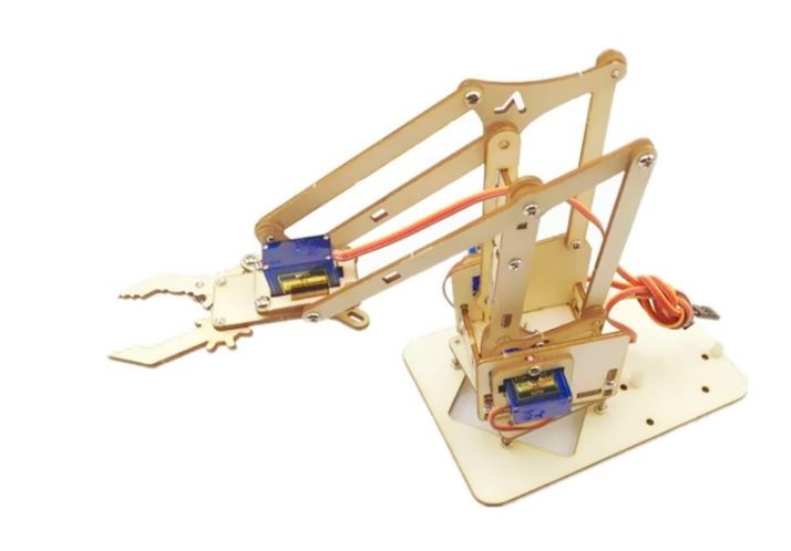 Robotarm med 4 servoer