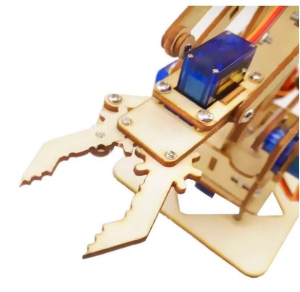 Robotarm med 4 servoer