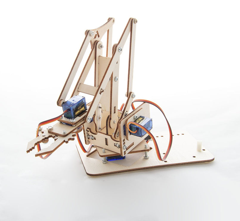 Robotarm med 4 servoer