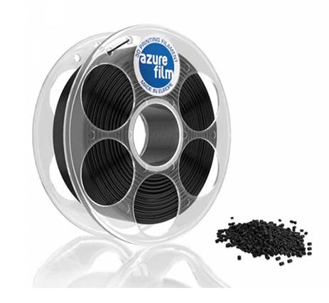 ABS Plus Svart 1.75mm 1kg