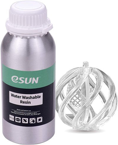 Esun Water Washable Resin Transparent 0.5kg