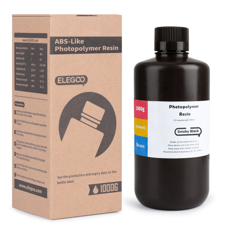 Elegoo Resin ABS Like 1kg Smoky black