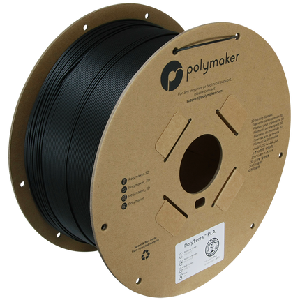 PolyTerra PLA kolsvart 3KG