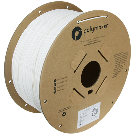 PolyTerra PLA bommulsvit 3KG