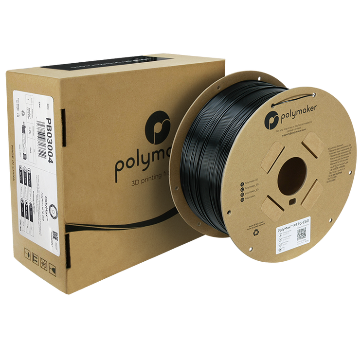 Polymax PETG-ESD 2KG Black