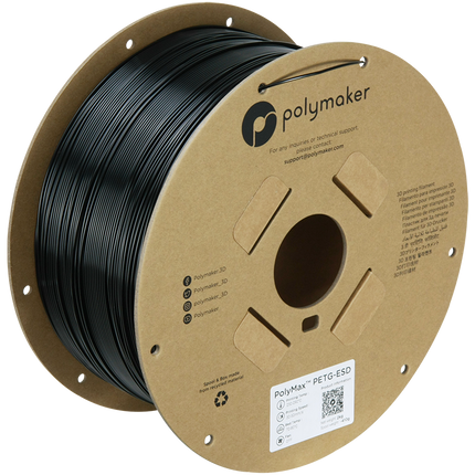 Polymax PETG-ESD 2KG Sort
