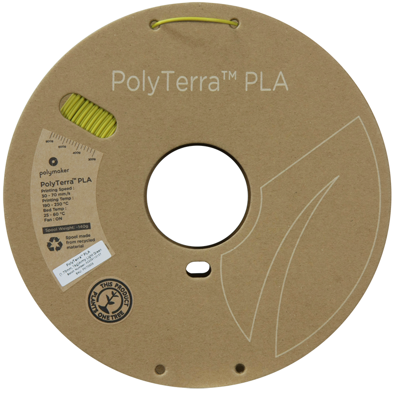 Polyterra PLA armegrön ljus