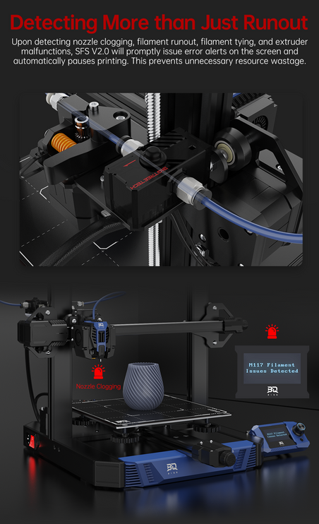 Intelligent filament sensor SFS V2.0