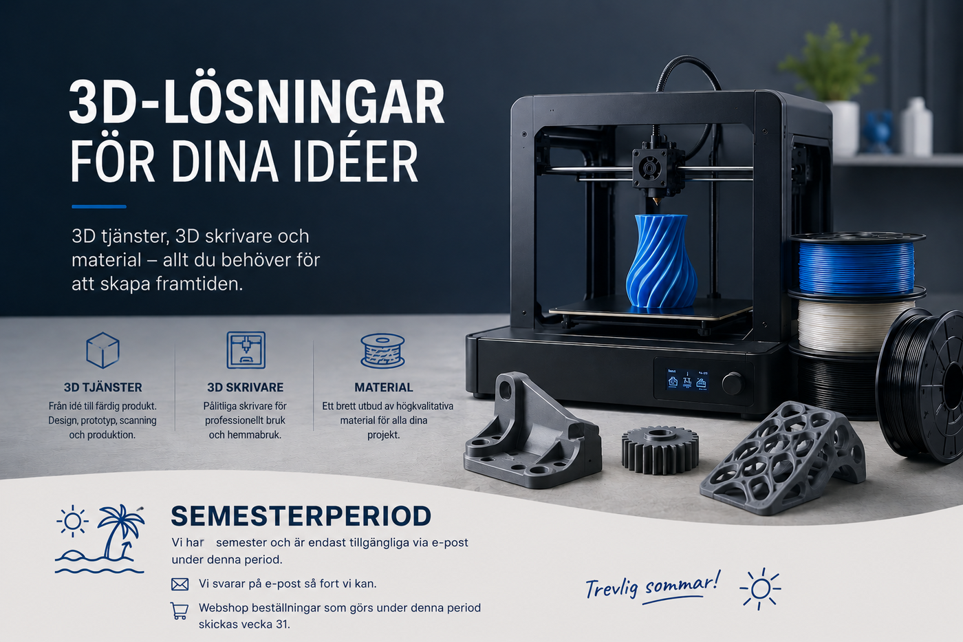 <h2>Vi önskar dig en härlig sommar</h2>