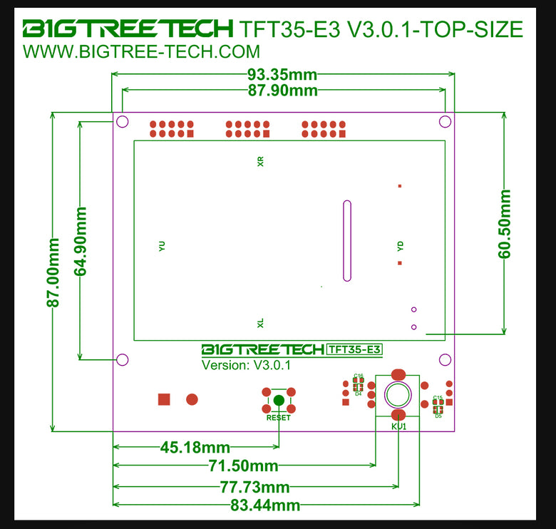 Bigtreetech TFT35-E3 V3.0