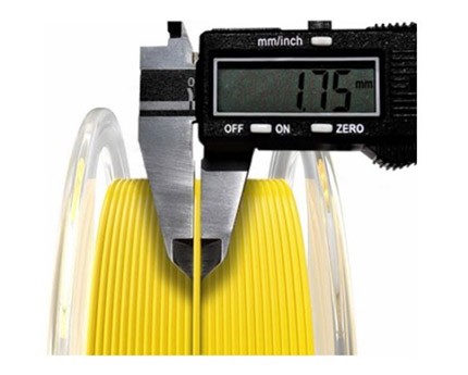 ABS Plus Gul 1,75mm 1kg