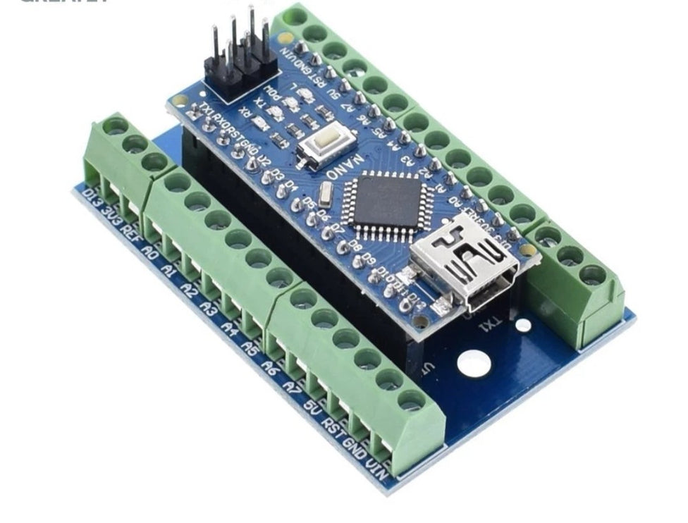 Lab terminal block, arduino nano