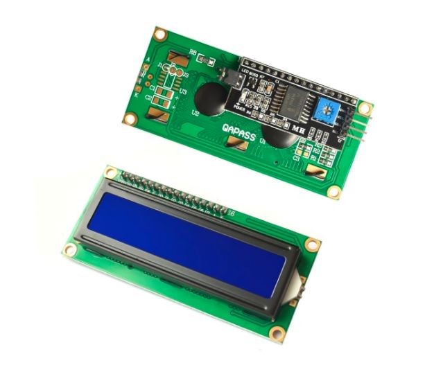LCD1602 Blå IC2 adapter