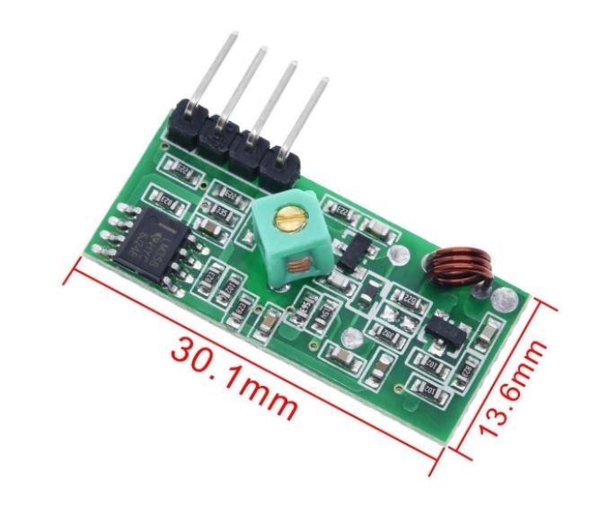 443Mhz trådlös RF krets