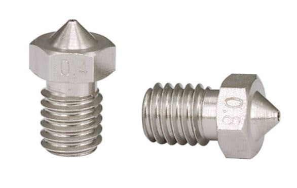 V5-V6 nozzle rostfritt stål 0.3mm