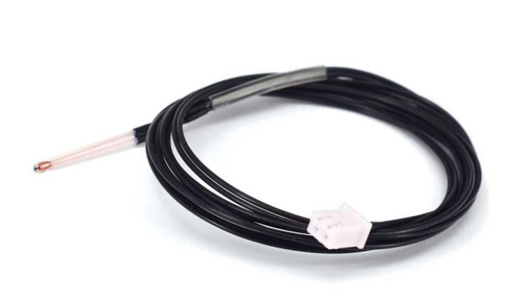 Thermistor NTC3950 svart 1m 2pin