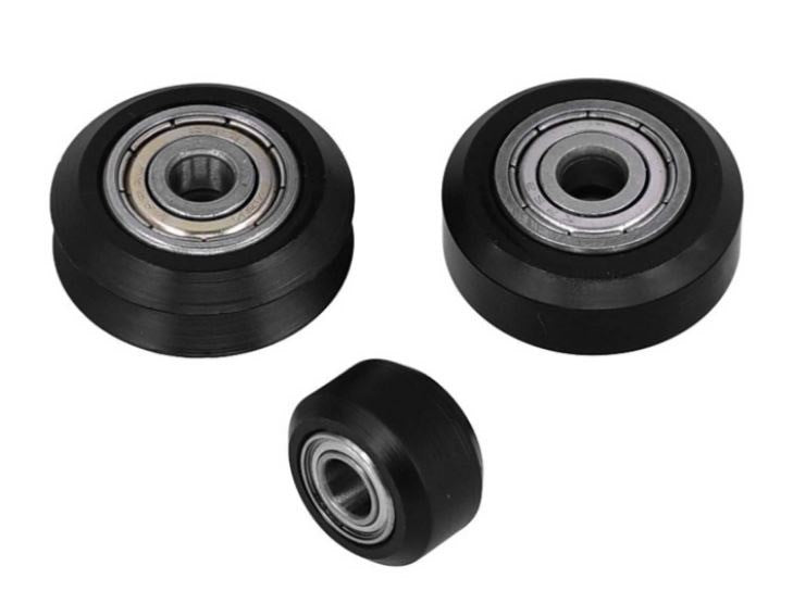 Wheels to axles 5mm