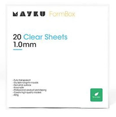 Mayku Clear sheets 1.0mm 20pack