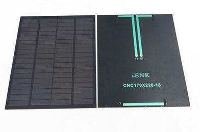 Solar panel 18V 5W
