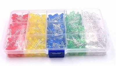 LED dioder 500stk - 5mm