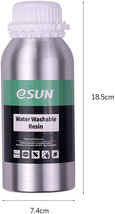 Esun Water Washable Resin Gray 0.5kg