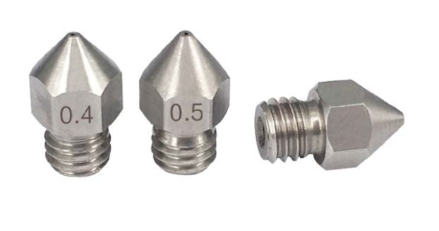 MK8 Munstycke -Nozzle rostfritt stål ,1.75mm