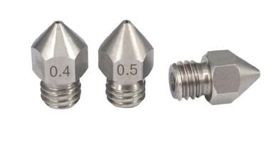 MK8 Nozzle - rostfri tjock 0.3mm 1.75mm