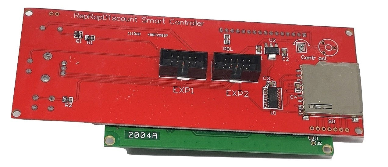 LCD2004, Sdkort, smartkontroller