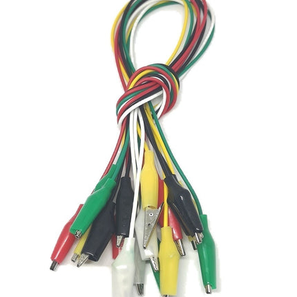 Lab kabel krokodille klips