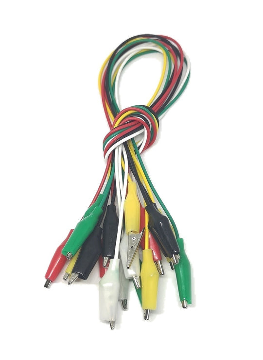 Lab cable crocodile clip