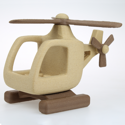 Fiberwood trä filament vit
