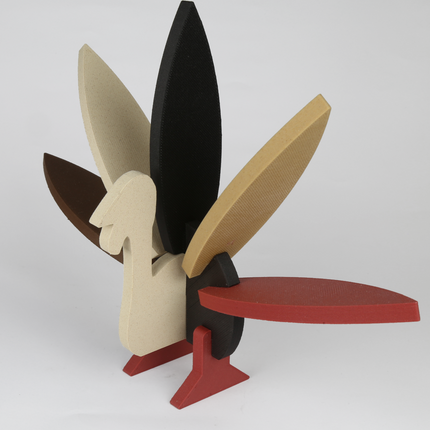 Fiberwood trä filament vit